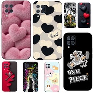 case For Samsung Galaxy M62 F62 4G Case Silicon Phone Back Cover Soft black tpu m625 Shatterproof ph