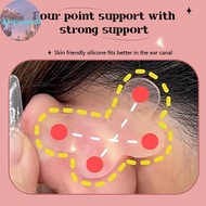 Alittlesearch Butterfly-Shaped Elf Ear Stickers Corrector Correction Patch Silicone Patches Tape Cos