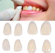 50Pcs Gigi palsu Temporary Resin Sticker Shade Dental Whitening Veneers Teeth Upper