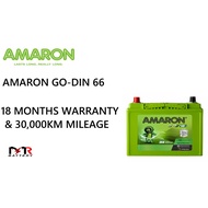 (Installation Provided) AMARON GO DIN66  | CAR BATTERY BATERI KERATA