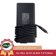 Slim 330W 16.92A 19.5V Laptop Charger AC Adapter for DELL Alienware M17 M18X X17 X51 Area-51m G15 G1