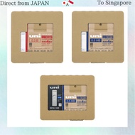 Mitsubishi Pencil Mechanical Pencil Lead Uni Metal Case + Refill Set 0.5mm HB H.ULSM05TK4HB B ,0.3mm
