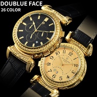 PP Men Watch Double Side Movement Multi Function Watch