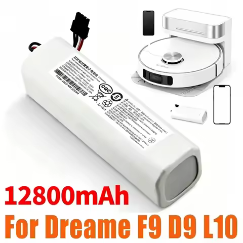 Aleaivy 14.4V 12800mAh High-Quality P2008-4S2P-MMBK Replacement Battery For Dreame F9,D9,L10Pro Plus