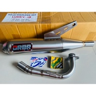 Orbr Power Pipe Stainless 304 for MIO SPORTY