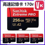 【viki品質保證】臺灣公司貨  SanDisk 高速記憶卡 1TB 512G micro sd 256G switch