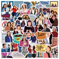 Y&P| Gilmore Girls Stickers Set American TV Series Graffiti Waterproof Decals Pack for Kids, 55 pcs/