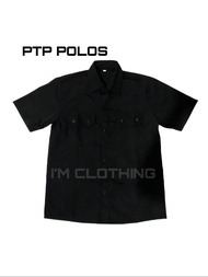 WORKSHIRT KEMEJA PRIA FULL PATCH EMBLEM BORDIR NIRVANA TERBARU