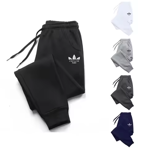 Hot Sales Mens Sweatpants Fashion Printing Gym Sports Jogging Pants Soft Casual Tracksuit Trousers H