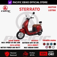 READY!! Pacific Exotic STERRATO Motor Listrik Molis By Pacific