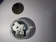 2019年熊貓銀幣