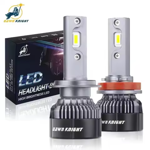 DAWNKNIGHT K5C Mini 40W H7 H4 Long Life Version Led Headlight Bulb 4300K K6C Led HB3 H11 Lamp Bulb H