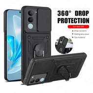 HANS  Case BARU STAND/ RING/ Holder / SLIDE LENS Xiaomi Redmi 13C A2 A1 REDMI 12 12C 10-2022 10A 10c