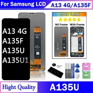 High Quality For Samsung A13 4G A135 LCD Display Touch Screen Digitizer For Samsung A13 LTE LCD A135