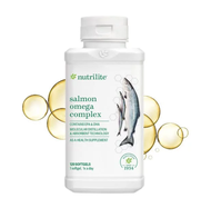 Nutrilite Salmon Omega Complex (120 Gel Lembut) AMWAY Salmon Omega Complex