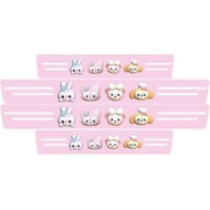 (Trust Parts Global)Automobile Door Strip Anti-Stepping Sticker Scratch Resistant Cartoon Cute Leath