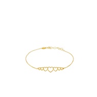 Goldheart Mode Gold 916 Bracelet