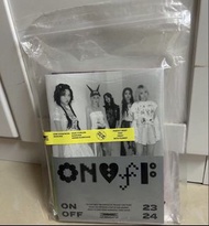 (送周邊)全新未拆Lesserafim on off photobook 23-24 package  lesserafim官方周邊小卡