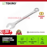 Tekiro Wrench 19 mm Wrench Wrench Wrench WrenchRing / Tools - TEKIRO Tools 19 MM RING SPAN WRENCH TE