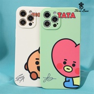 Phone case For iPhone 13 12 BTS Bangtan Boys Cute Cartoon Baby BT TATA KOYA RJ 21 MANG CHIMMY SHOOKY Case Iphone6S 8 SE2020 7Plus 8plus X XS XR XSMax 11Pro max 11 12 mini 13PROMAX