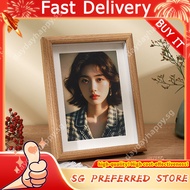 Wooden Hollow a43D Photo Frame5Inch6Inch7Inch8Inch101-inch Photo Frame Display Stand Empty Frame Hig