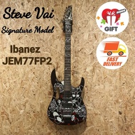 Ibanez JEM77FP2 Floral Pattern 2 / Steve Vai White Signature model electric guitar # JEM JR Fender G
