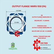 OUTPUT FLANGE NMRV WORM GEAR SPAREPART GEARBOX NMRV 050 FA - TECH ZONE
