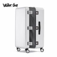 Ocaso Luxury Brand Aluminum Magnesium Alloy 20-Inch Carry-On Suitcase Fashionable Travel Bag with Lo