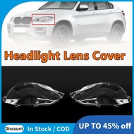 Car Headlight Cover Glass Head Light Lamp Xenon Lens Shell Cover for-BMW E71 X6 2008-2014