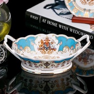 英國製Royal Collection女王紀念2002首飾飾品鑽戒項鏈骨瓷收納盤