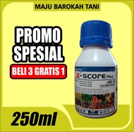 FUNGISIDA X-SCORE PLUS 425 SC B.A AZOKSISTROBIN 200 G/L DIFENOKONAZOL 125 G/L PIRAKLOSTROBIN 100 G/L