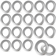 WZP 20PCS Oil Drain Plug Gasket Washers, Aluminum M14 Crush Washer, Crush Washer Oil Drain Plug Repl