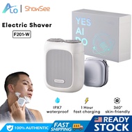 Showsee F201 Electric Shaver Smart Sensor Shaver Portable Shaving Beard Trimmer Facial Cleansing Pen