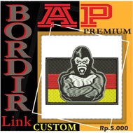 Rp 5000 LINK CUSTOM EMBROIDERY PATCH LOGO/EMBLEM - AP