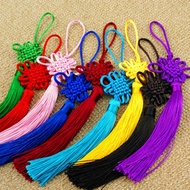 6 Plates 12 Knots Chinese Knots Ear Set Chinese Knots Pendants Car Hanging Tassel Ears Wholesale Acc