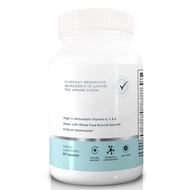 Multivitamin Capsules with Broccoli Sprout Vitamin A C E 60 Capsules Adult Dietary Supplement