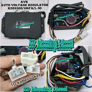 avr Mesin Genset silen 10 kabel kipor Kama Krisbow yanmar yamamoto Daito 186 F 186 FA L90 KDE6500 6k