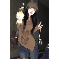 Mine Style Punk Clothing y2k Clothes Women's y2k Millennium Top Women Autumn Retro Hot Girl yk1