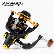 NEW Metal Spinning Fishing Reel 13+1BB 5.5:1 Fishing Tackle Pesca Carrete Spinning Reel Feeder Carp 