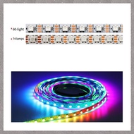 [M G L O] 5m WS2812B LED Strip 5V Pixel LEDs/M Individually Addressable IP20 Waterproof Flexible Tap