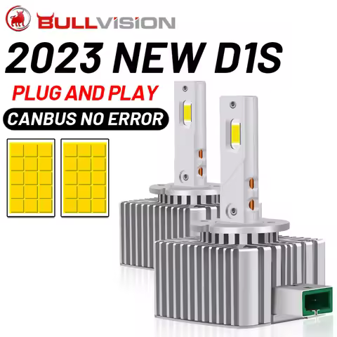 Bullvision 80000LM D3S LED HID D1S D2S D3S D4S D8S D2H D1R D2R D3R D4R 160W Canbus 1:1 Size 6000K Ca