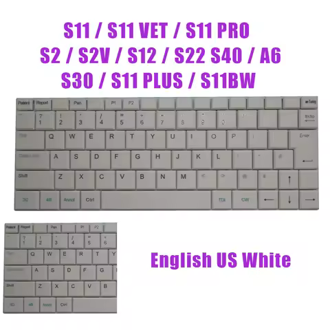 English US Ultrasound Keyboard For Sonoscape S11 / S11 VET / S11 PRO / S2 / S2V / S30 / S11 PLUS / S