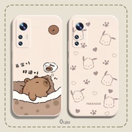 Xiaomi 12 / 12X case with socute bear, rabbit, and cat print