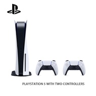 Sony索尼 PlayStation 5光碟機版遊戲主機連雙DualSense無線控制器套裝 - 預計30天内發貨