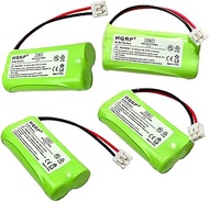 HQRP 4-Pack Battery Compatible with AT&amp;T Lucent BT8001 BT184342 BT284342 3101 3111 89-1330-00-00 89-1335-00-00 GE 5-2754 Philips SJB-2121 Cordless Phone