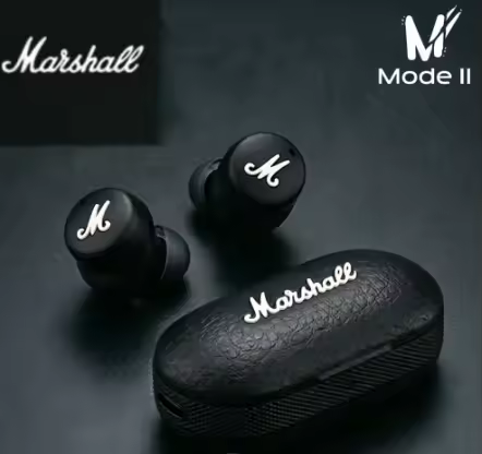 Marshall Mode II True Wireless Earbuds - IPX5 Water-Resistant, 25H Battery Life, Bluetooth 5.1. Deep