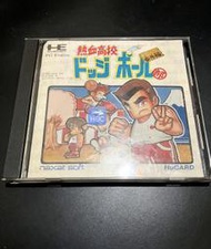 PC-Engine HuCard 正版 遊戲 熱血高校躲避球 番外篇
