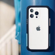 送品牌掛繩 iPhone 13 系列 NMD抗汙防摔手機殼-黑灰藏藍