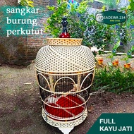 Bird cage perKutut tebok removed