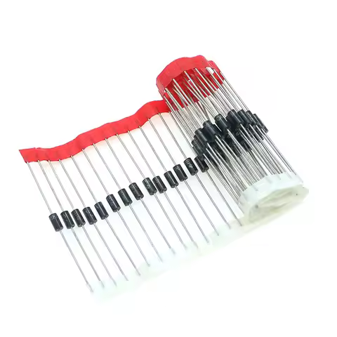 50pcs Two-Way TVS Diode P6KE6.8CA - P6KE51CA DO-201AD